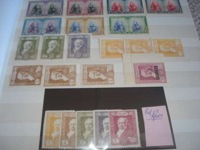 SPAIN-LOVELY LOT OF MOSTLY SUPERB MINT-SEE BELOW !!