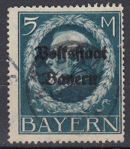 BAVARIA-SG 212A VERY FINE USED  18 POUNDS