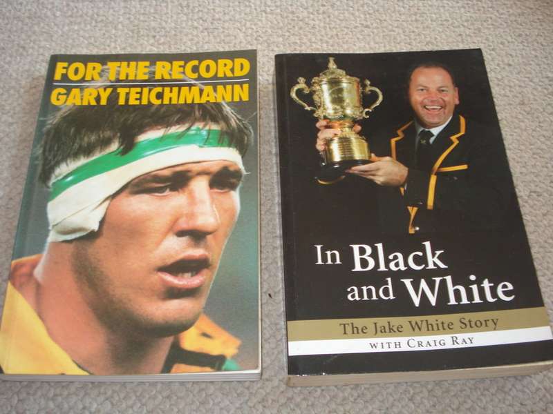 TWO SIGNED BOOK BY JAKE WHITE AND GARY TEICHMANN-SEE BELOW