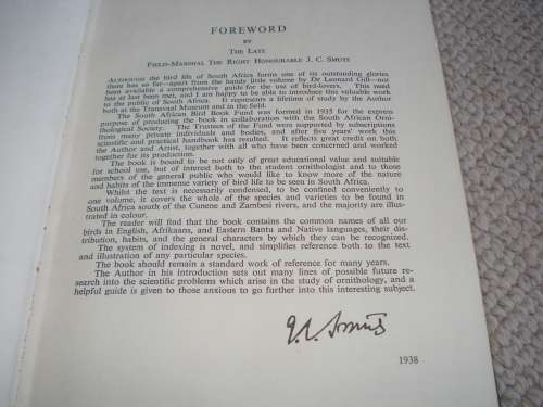 EXTREMELY RARE BOOK " ROBERTS BIRDS OF SOUTH AFRICA " LIMITED AND SIGNED NO 169/300 !!!!!