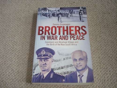 " BROTHERS IN WAR AND PEACE-CONSTAND SND ABRAHAM VILJOEN " SIGNED COPY