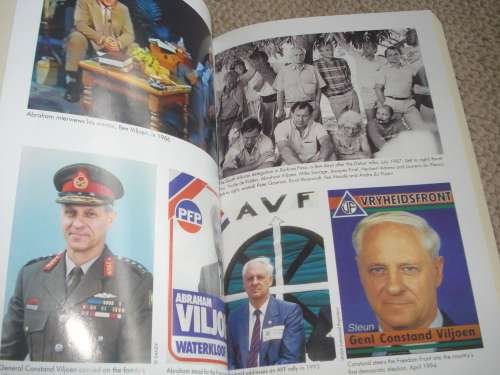 " BROTHERS IN WAR AND PEACE-CONSTAND SND ABRAHAM VILJOEN " SIGNED COPY