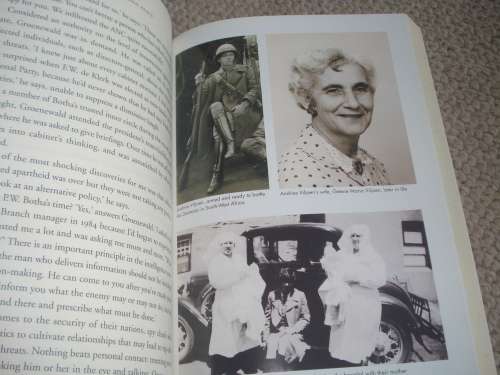 " BROTHERS IN WAR AND PEACE-CONSTAND SND ABRAHAM VILJOEN " SIGNED COPY