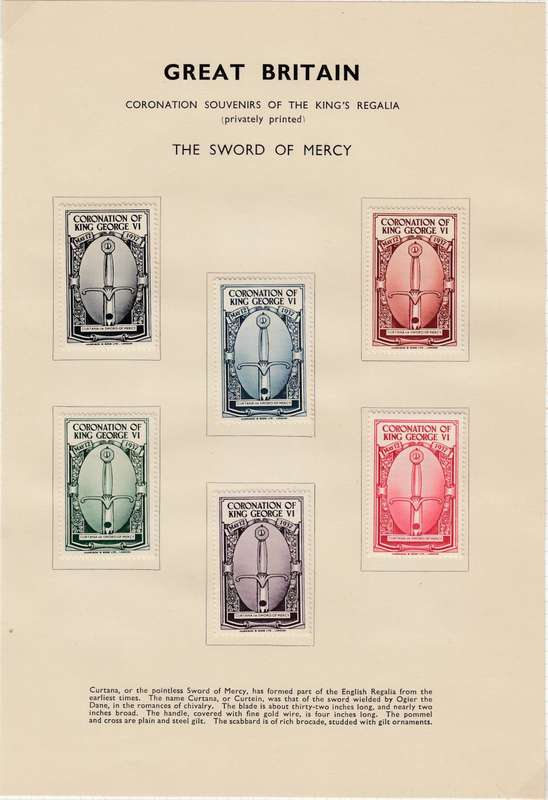 GB-KGVI STUNNING COLLECTION ON 12 PAGES PLUS 30 PAGE " PROCLAIMING THE CORONATION " 1937