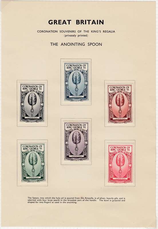 GB-KGVI STUNNING COLLECTION ON 12 PAGES PLUS 30 PAGE " PROCLAIMING THE CORONATION " 1937
