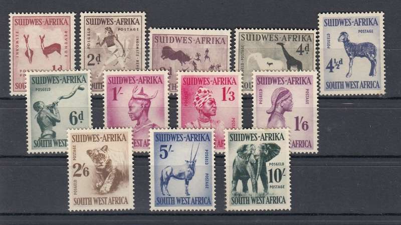 SWA-DEF.SET VERY FINE MINT-LIGHT HINGE REM.    50 POUNDS