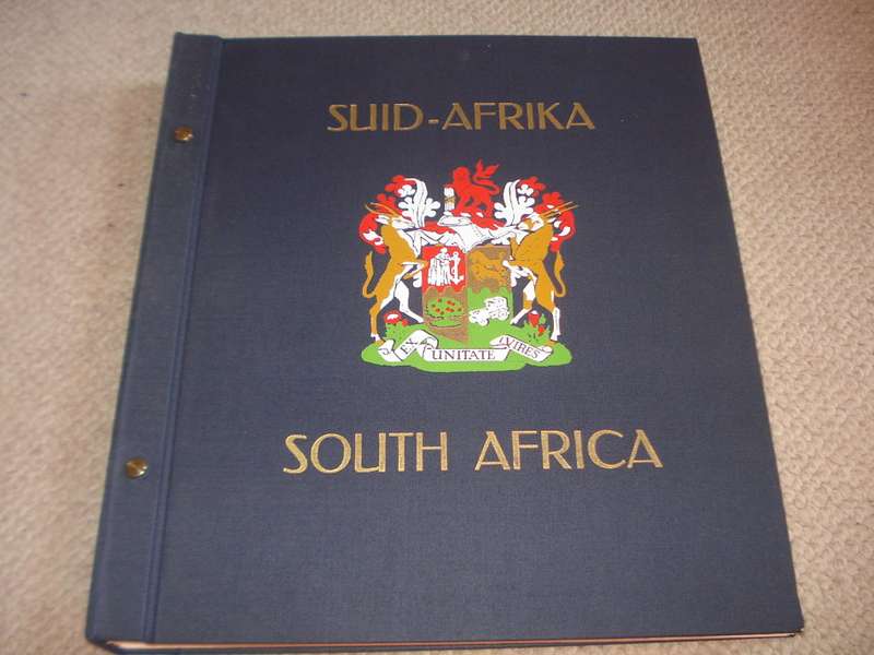SA-PRE-PRINTED ALBUM FROM UNION TO 1987 INCLUDING TBVC STATES COMM.USED !!!
