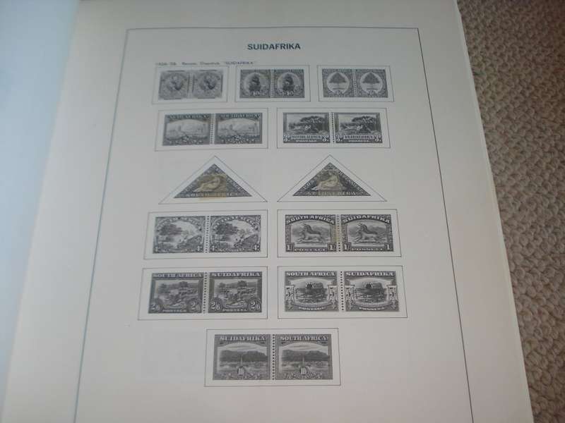 SA-PRE-PRINTED ALBUM FROM UNION TO 1987 INCLUDING TBVC STATES COMM.USED !!!