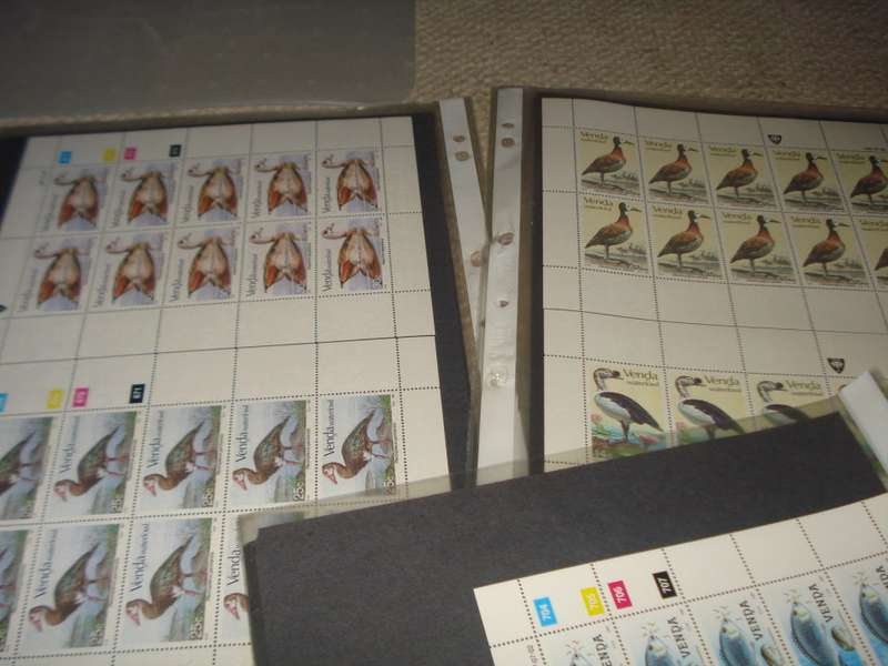 SCARCE BIRDS AND FISH FULL SHEETS OF 10-A TOTAL OF 28 SHEETS INCLUDING 1987 BIRDS-R1200.00+++