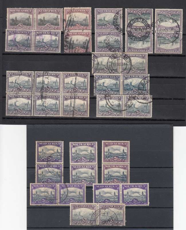 UNION-A VERY SCARCE VERY FINE STUDY LOT OF THE 2d PICTORIALS FROM THE EARLIES TO THE LAST