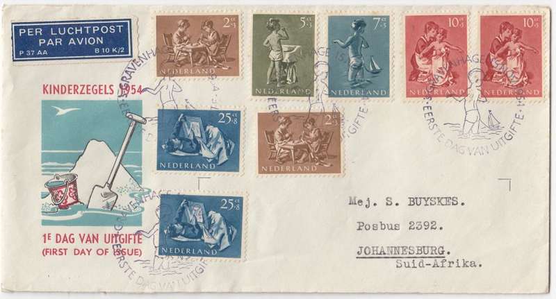 NETHERLANDS-VERY SCARCE FDC WITH EXTRAS !!   100 POUNDS +++
