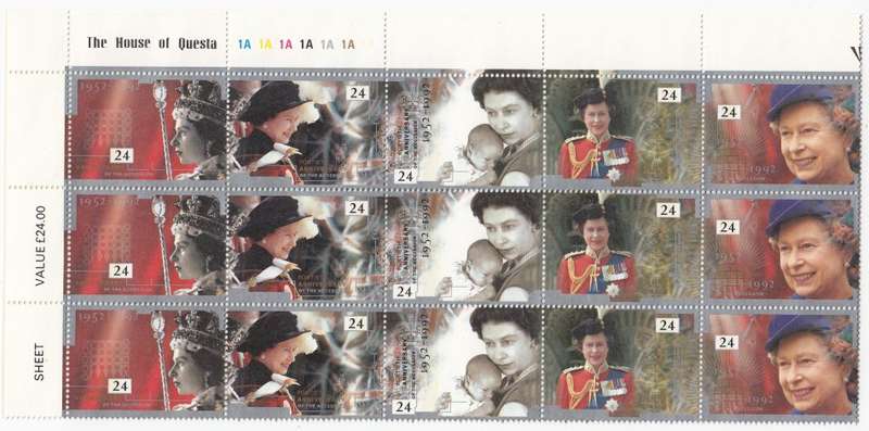 GB-VERY SCARCE SUPERB UNMOUNTED MINT PANE OF 30-READ BELOW