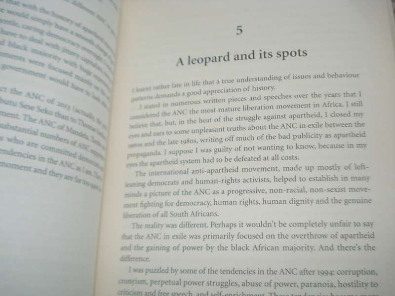 " A RUMOUR OF SPRING -SOUTH AFRICA AFTER 20 YEARS OF DEMOCRACY " SIGNED BY MAX DU PREEZ !!