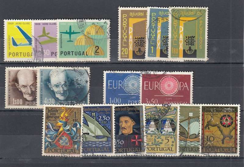 PORTUGAL-1950`s DIFFICULT SETS-NICE RUN-FILL THE GAPS     24 POUNDS