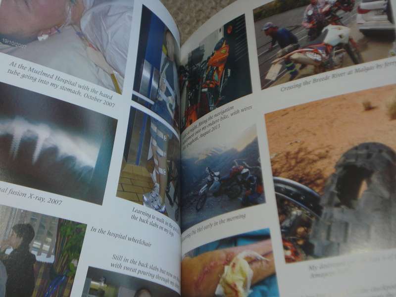 FROM PARA TO DAKAR SCARCE BOOK SIGNED BY JOEY EVANS