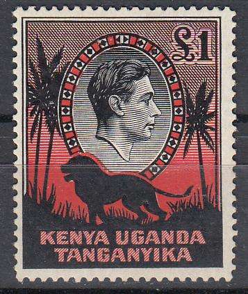 KUT-KGVI SCARCE SG 150a VERY FINE MINT- COLOUR SHIFT SEE BELOW  42 POUNDS ++++