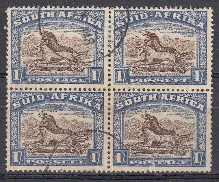 UNION-SHILLING BLOCK-TWO SMALL TEARS  30 POUNDS