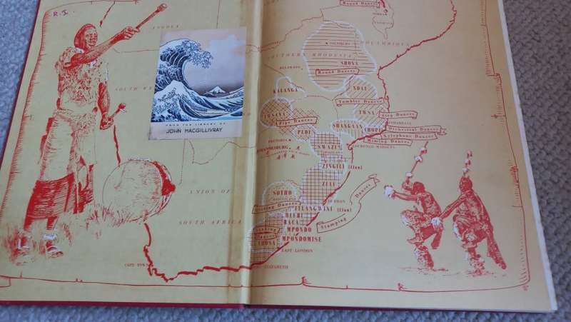 RARE RARE AFRICANA " AFRICAN DANCES OF THE WITWATERSRAND GOLD MINES "  !!!!!