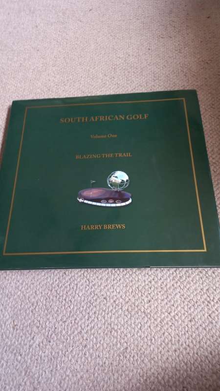 VERY LARGE BEAUTIFUL COFFEE TABLE BOOK " SOUTH AFRICAN GOLF "  !!!!! READ BELOW