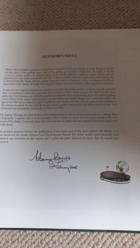 VERY LARGE BEAUTIFUL COFFEE TABLE BOOK " SOUTH AFRICAN GOLF "  !!!!! READ BELOW