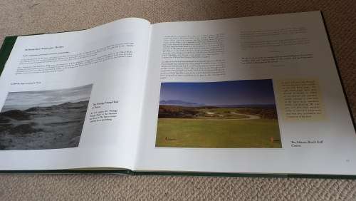VERY LARGE BEAUTIFUL COFFEE TABLE BOOK " SOUTH AFRICAN GOLF "  !!!!! READ BELOW