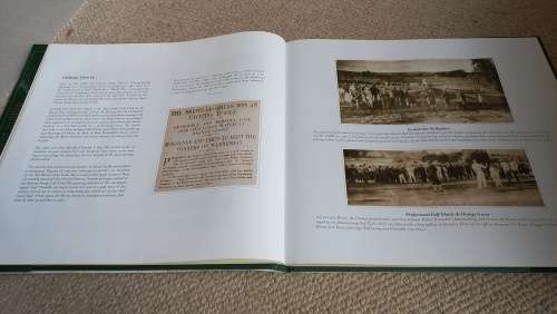VERY LARGE BEAUTIFUL COFFEE TABLE BOOK " SOUTH AFRICAN GOLF "  !!!!! READ BELOW