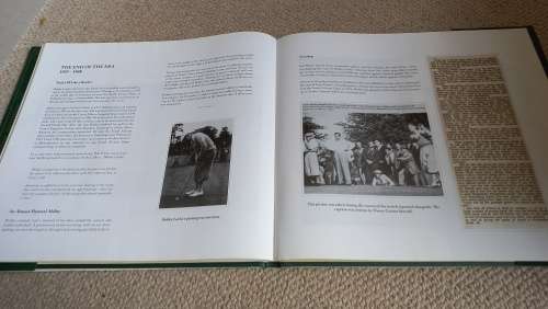 VERY LARGE BEAUTIFUL COFFEE TABLE BOOK " SOUTH AFRICAN GOLF "  !!!!! READ BELOW