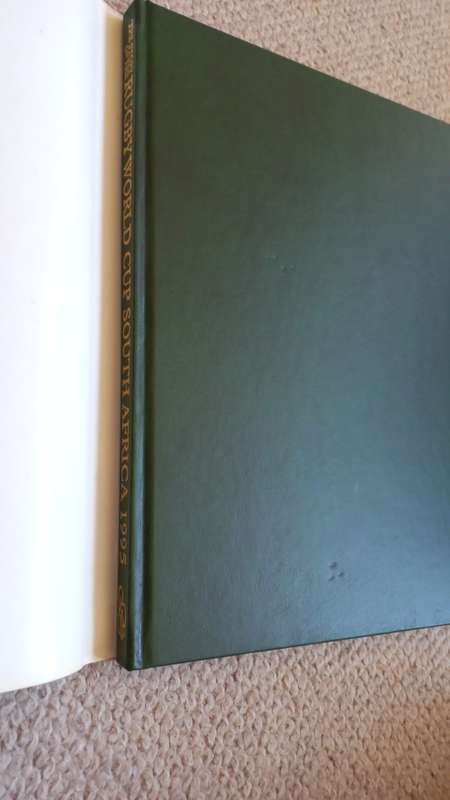THE BOOK !!! THE STORY OF THE RUGBY WORLD CUP S.A. 1995 !!!! SIGNED COPY SEE BELOW