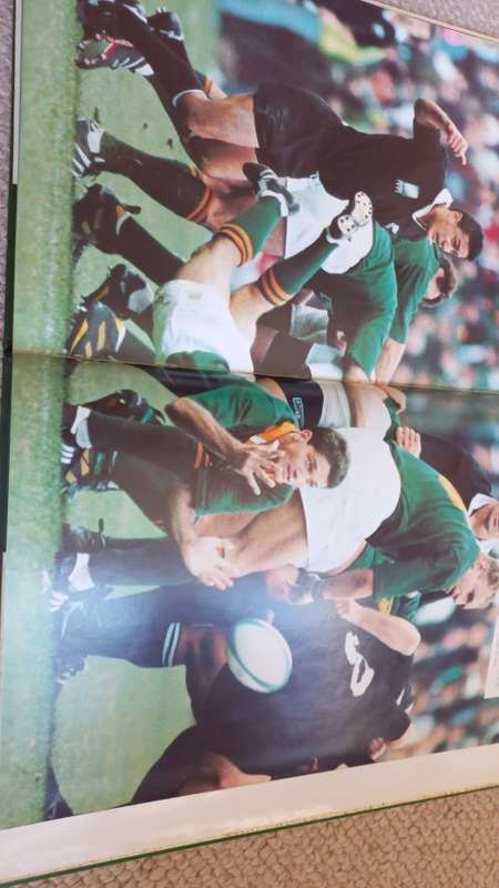 THE BOOK !!! THE STORY OF THE RUGBY WORLD CUP S.A. 1995 !!!! SIGNED COPY SEE BELOW