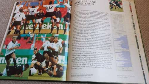 THE BOOK !!! THE STORY OF THE RUGBY WORLD CUP S.A. 1995 !!!! SIGNED COPY SEE BELOW