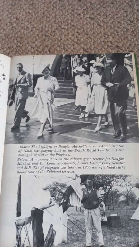 SCARCE AFRICAN SIGNED BY THE AUTHOR !!  " DOUGLAS MITCHELL " HISTORIAN