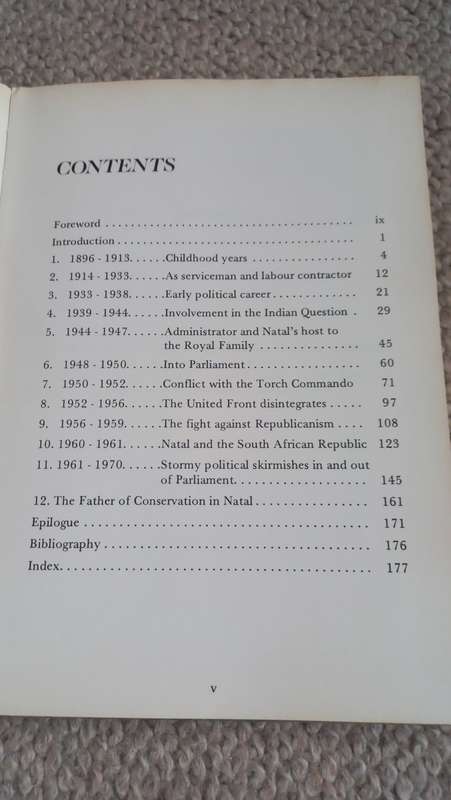 SCARCE AFRICAN SIGNED BY THE AUTHOR !!  " DOUGLAS MITCHELL " HISTORIAN