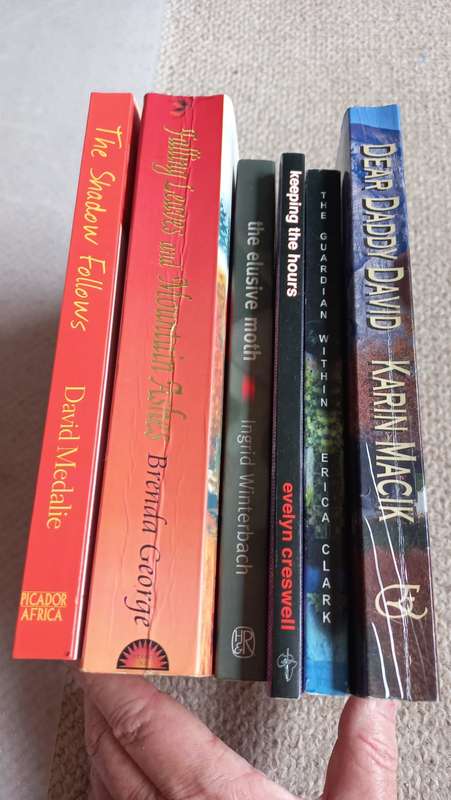 CHRISTMAS BARGAIN FOR TWO MONTHS 6 SIGNED BOOKS-COST PRICE R1000.00 SEE BELOW