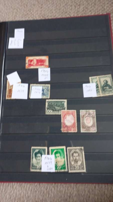 SOME SCARCE RUSSIA-1800`s TO 1930`s IN A CLEAN MASSIVE 30 DOUBLE PAGE STOCK BOOK.