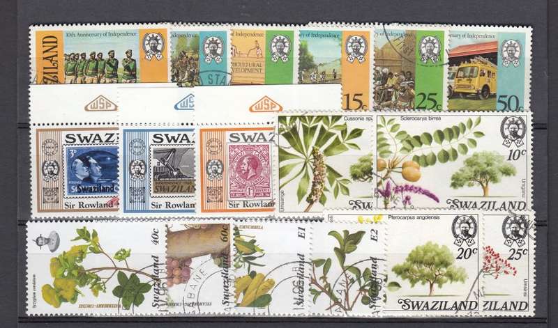 SWAZILAND-USEFUL LOT FINE USED-FILL SOME GAPS !!