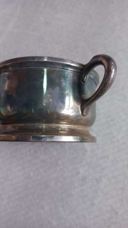 A VERY SCARCE OLD CHRISTENING CUP HALLMARKED AND 267 grams  !!!!!!