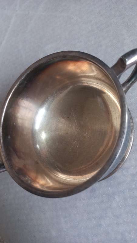 A VERY SCARCE OLD CHRISTENING CUP HALLMARKED AND 267 grams  !!!!!!
