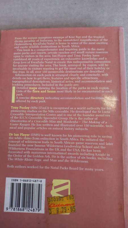 SCARCE BOOK SIGNED BY IAN PLAYER AND TONY POOLEY " WILDLIFE DESTINATIONS