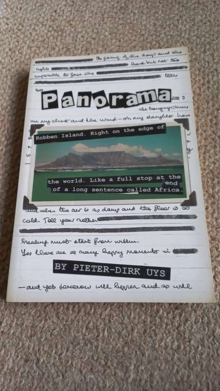 " PANORAMA " A NOVEL BY PIETER-DIRK UYS ALSO SIGNED BY HIM !!