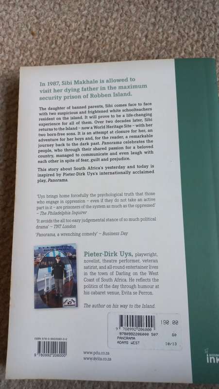 " PANORAMA " A NOVEL BY PIETER-DIRK UYS ALSO SIGNED BY HIM !!