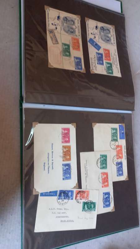 BEAUTIFUL COLLECTION OF 62  KGVI CORONATION COVERS-MOSTLY COMPLETE $$$