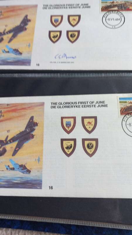 FLIGHT COVERS ALL 9 SIGNED WITH THE 9  NORMALS SCARCE LOT-READ BELOW