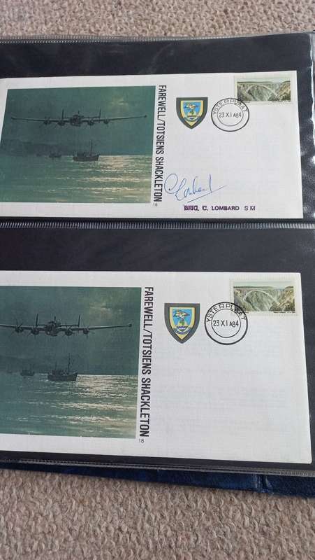 FLIGHT COVERS ALL 9 SIGNED WITH THE 9  NORMALS SCARCE LOT-READ BELOW