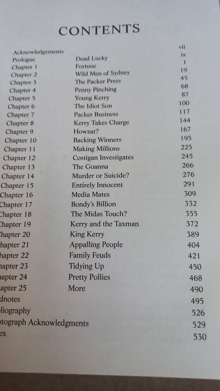 THE RISE AND RISE OF KERRY PACKER-AUSTRALIA`S RICHEST MAN-SIGNED COPPY !!