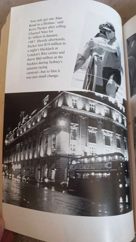 THE RISE AND RISE OF KERRY PACKER-AUSTRALIA`S RICHEST MAN-SIGNED COPPY !!