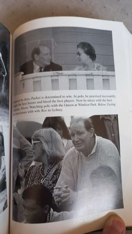 THE RISE AND RISE OF KERRY PACKER-AUSTRALIA`S RICHEST MAN-SIGNED COPPY !!