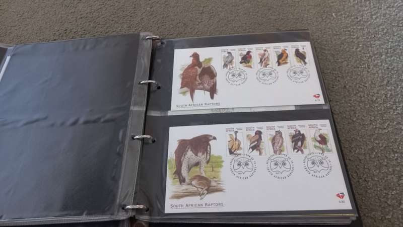 SA-LARGE FDC ALBUM WITH A VERY NEAR COMPLETE RANGE OF ISSUES-1996-2000