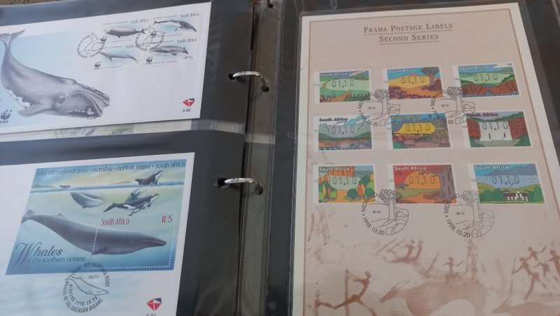 SA-LARGE FDC ALBUM WITH A VERY NEAR COMPLETE RANGE OF ISSUES-1996-2000