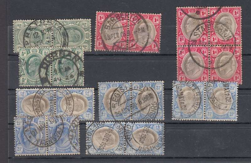TVL-LOVELY LOT OF PAIRS ETC-GREAT CANCELS !!!