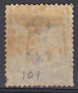 GB-QV FINE USED SHILLING SG 101  280 POUNDS